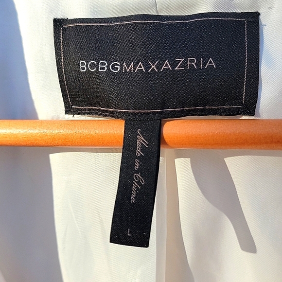 Bcbgmaxazria Jacket Size L Off White - Picture 6 of 8